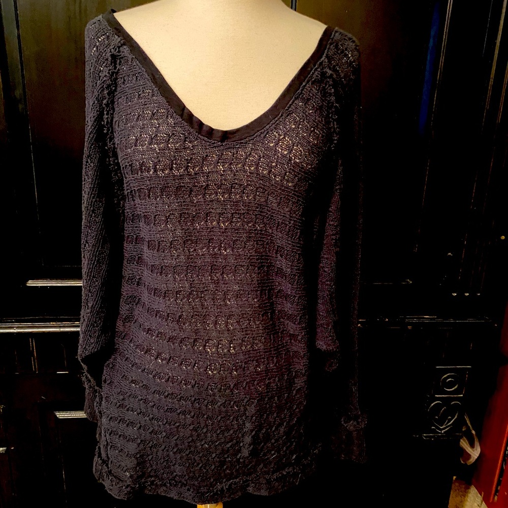 Free People black sweater.